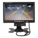 7 Inch Car Rear View TFT LCD Monitor + 170° Waterproof Reverse Back Parking Camera