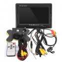 7 Inch Car Rear View TFT LCD Monitor + 170° Waterproof Reverse Back Parking Camera