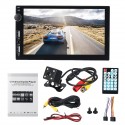 7 Inch Double Usb Port 2.1A Fast Charge Double Spindle Car MP5 Player Display Reversing Camera