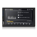 7009 7 Inch Car Stereo MP5 Player FM Radio bluetooth USB SD Card AUX In Capacitive Touch Screen Support DVR Rear Camera