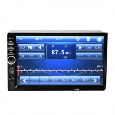 7018B Car Stereo 7 Inch HD bluetooth Touch Screen MP5 MP4 Player Short Version support Rear View