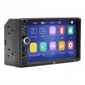 7Inch Double 2DIN Car MP5 Player bluetooth Touch Screen Stereo Radio USB AUX Camera