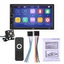 7Inch Double 2DIN Car MP5 Player bluetooth Touch Screen Stereo Radio USB AUX Camera