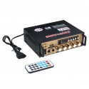 BT-198A 300W+300W Power Car Amplifier HIFI Digital Audio bluetooth AMP FM Radio For Car/Home/Theater