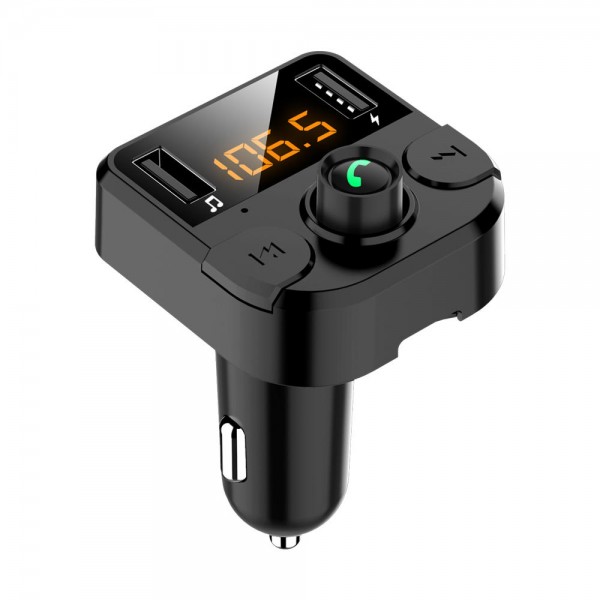 BT36B Dual USB Car Charger bluetooth FM Transmitter LED MP3 Player Wireless Modulator Handsfree Calling TF Card for Phone