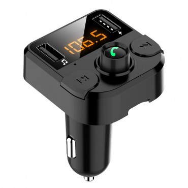 BT36B bluetooth 5.0 Car FM Transmitter Wireless MP3 Player Handsfree Dual USB Charger