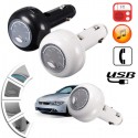 Handfree Car MP3 Player FM Transmitter Charger For IPhone 6 5 Samsung