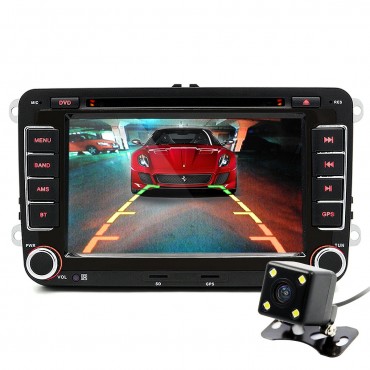 7 Inch 2 Din Car Stereo Radio DVD Player GPS HD Touch Screen bluetooth FM AM for VW Golf 5 6 Touran Passat B6 Sharan Jetta Polo