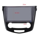 PX6 6 Core 10.1 Inch for Android 9.0 Car Radio 1Din 4+64G IPS MP5 Player GPS Navi 4G WIFI for Nissan X-Trail Qashqai