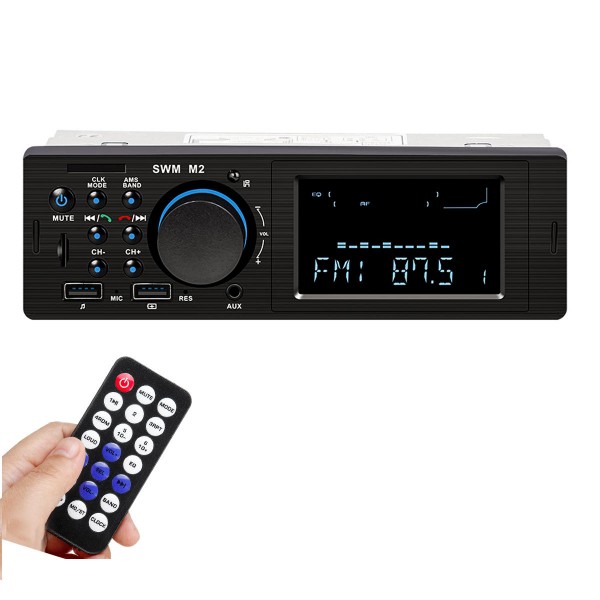 SWM-M2 Car Stereo Audio MP5 MP3 Player bluetooth Wireless FM Dual USB AUX U Disk With Remote Control