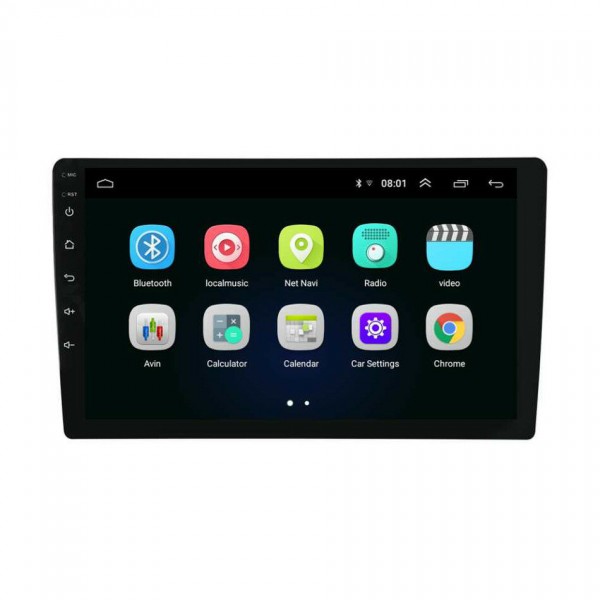 Universal 9 Inch for Android 8.1 Car Radio 2G+16G Multimedia MP5 Player 2 Din GPS WIFI bluetooth FM Rear Camera