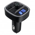 Wireless bluetooth 5.0 FM Transmitter MP3 Radio Adapter Car Fast USB Charger