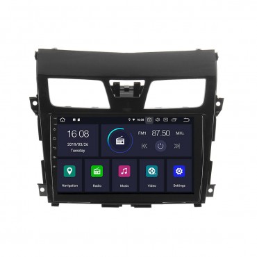 10.1 Inch 2 DIN for Android 8.0 Car Stereo 2+32G Quad Core MP5 Player GPS WIFI 4G FM AM RDS Radio for Nissan Altima Teana 2013-2018