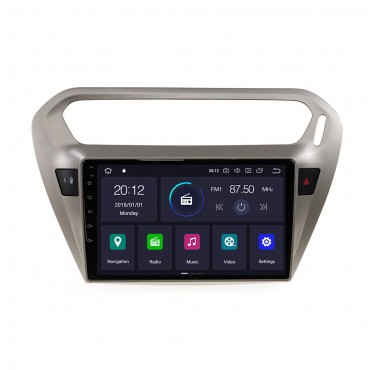 9 Inch Android 10.0 Car Stereo Radio Multimedia Player 2G/4G+32G GPS WIFI 4G FM AM RDS bluetooth For Peugeot 301 2014