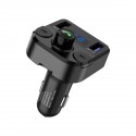 bluetooth 5.0 Car FM Transmitter Wireless MP3 Player Dual USB QC 3.0 12V-24V