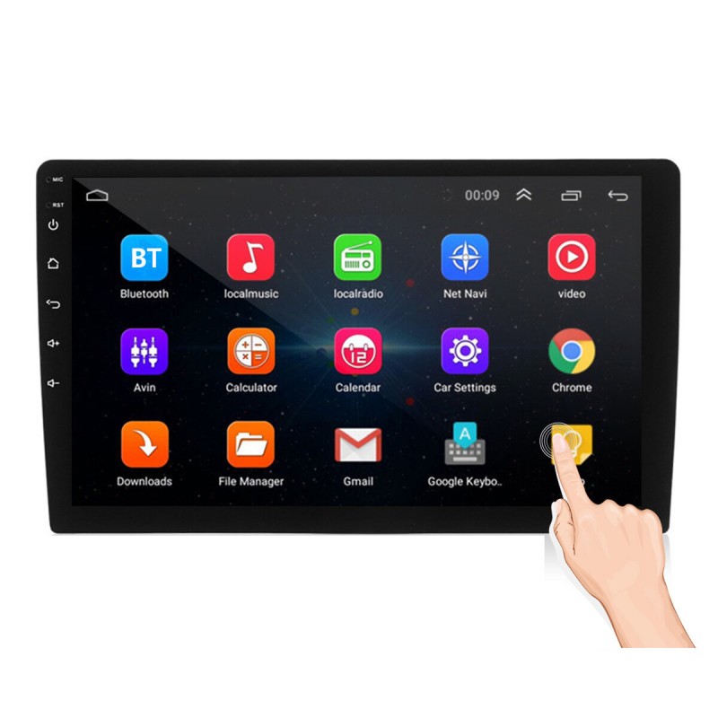 iMars 10.1Inch 2Din for Android 8.1 Car Stereo Radio MP5 Player 1+16G IPS 2.5D Touch Screen GPS WIFI FM