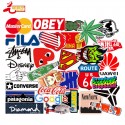 100PCS Skateboard Graffiti Stickers Waterproof For Suitcase Car Refrigerator Motorcycle Decoration