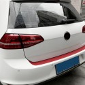 108X7.2cm Carbon Fiber Rear Bumper Car Stickers Protector Trim 7 Colors for VW Golf MK6 GTI R20