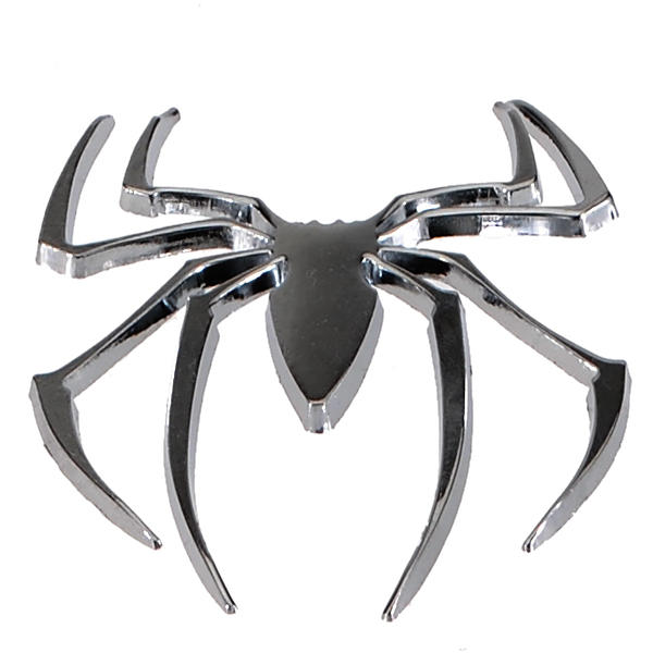 123Spider Car stickers 8 X 6.5cm Suitable For Exterior Or Interior Use