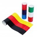 15cm x 5m Car Sticker Italy Germany Flag Three Colour Full Body Film window Bumper PVC Decals