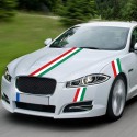 15cm x 5m Car Sticker Italy Germany Flag Three Colour Full Body Film window Bumper PVC Decals