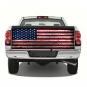 167X58CM Car Stickers USA American Flag Tailgate Wrap Vinyl Graphic Pickup Decal