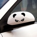 1pcs Black White Red Panda Car Stickers