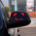 1pcs Black White Red Panda Car Stickers