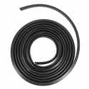 200 X 1.3cm Black/White Car Door Rubber Sealing Strip For Most Cars Trucks SUV