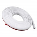 200 X 1.3cm Black/White Car Door Rubber Sealing Strip For Most Cars Trucks SUV