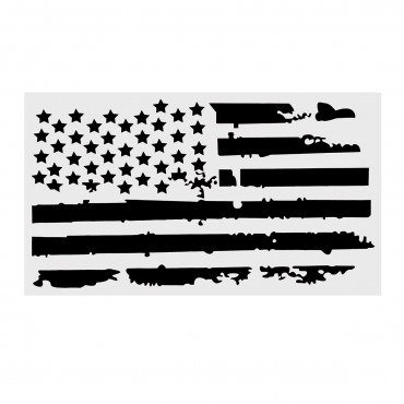 20X35 Inches USA Flag Car Hood Stickers Vinyl Auto Cover Truck Decals Universal