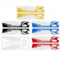 210cm*38cm Sports Stripe Pattern Style Car Stickers Vinyl Decal for Race SUV Side Body