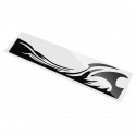 210cm*38cm Sports Stripe Pattern Style Car Stickers Vinyl Decal for Race SUV Side Body