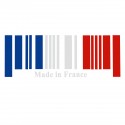 25x9cm PVC Car Made In France Bar Code Stickers Graphic Decal Decoration Universal