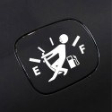 2.7X 9.2cm Car Sticker for Fuel Tank Cover Funny Creative