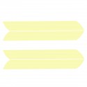 2PCS Front Fog Light Lamp Sticker Cover Tint Reflective For Honda Accord 2018-2020