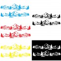 2PCS Side Body Stickers Decal Mountain Forest For Camper Van Motorhome Off Road Car