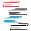 2PCS Side Body Stickers Graphic Stripe Decals For Camper Van Motorhome RV Caravan