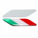 2pcs 3D Itllian Italy Flag Sticker Badge Emblems Decal Decor For Car Truck Laptop