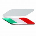 2pcs 3D Itllian Italy Flag Sticker Badge Emblems Decal Decor For Car Truck Laptop