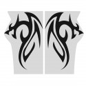 2x Car Truck Autos Body Decal Vinyl Graphics Stickers Hood Decals Tribal LIB