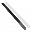 2x Universal Carbon Fiber Car Door Scuff Plate Sill Cover Panel Guard Protector