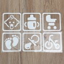 30x20cm Baby on Board Car Stickers Auto Truck Vehicle Motorcycle Decal