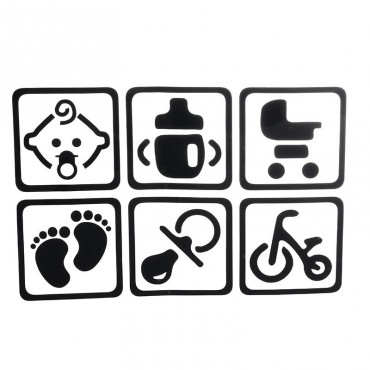30x20cm Baby on Board Car Stickers Auto Truck Vehicle Motorcycle Decal
