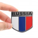 3D Aluminum Alloy Russia Flag Car Auto Stickers Decal Emblem 5 X 5CM