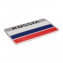 3D Aluminum Alloy Russia Flag Car Auto Stickers Decal Emblem 8 x 5cm