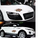 3D Simulated Car Sticker Ghost Paw Terrible Paw Stereoscopic Scratches Waterproof Decal 20X19CM 29X1