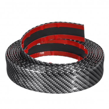 3M Universal Carbon Fiber Car Door Edge ody Sill Protector Rubber Edge Guard Strip