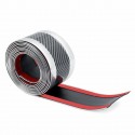 3M x 7cm/3M x 5cm Carbon Fiber Rubber Strip Protector Door Sill Car Stickers