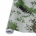 40 X 152CM Digital Woodland Green Camo Camouflage Desert Vinyl Film Stickers Car Styling Accessories